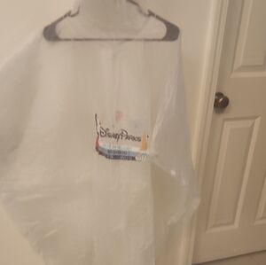 Disney Parks Cream Rain Poncho
